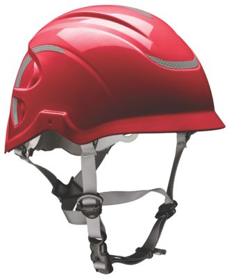 MSA Nexus HeightMaster Climbing Helmet in red